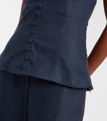 Marie linen vest | Faithfull