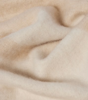 Fringed cashmere scarf | Loewe