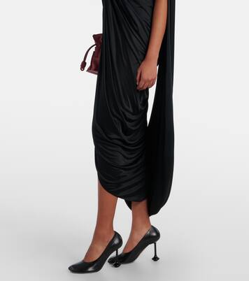 Draped midi dress | Loewe