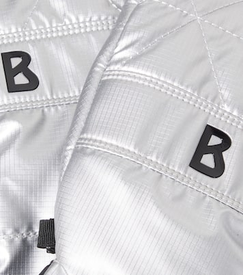 Janne logo quilted mittens | Bogner Kids