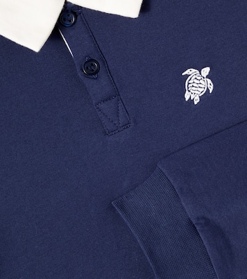 Embroidered cotton polo shirt  | Vilebrequin Kids