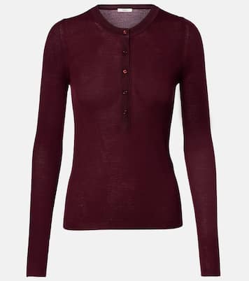 Wool Henley shirt | Chloé