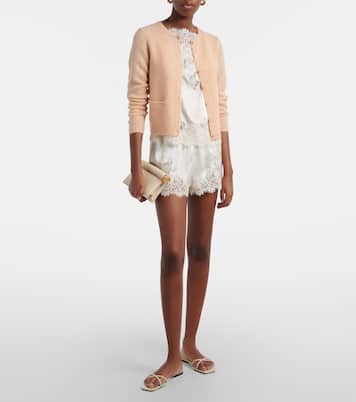 Iona lace-trimmed silk shorts | Dôen