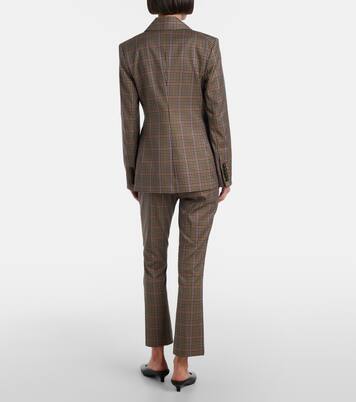 Pantalones slim Arte a cuadros | Veronica Beard