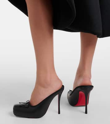 Cassia 100 leather mules | Christian Louboutin