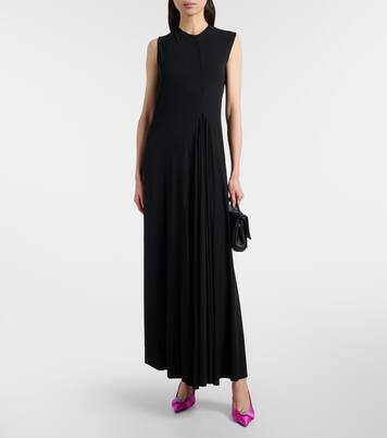 Escarpins Avenue Palazzo 90 en satin à ornements | Balenciaga