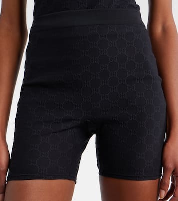 GG jersey jacquard biker shorts | Gucci