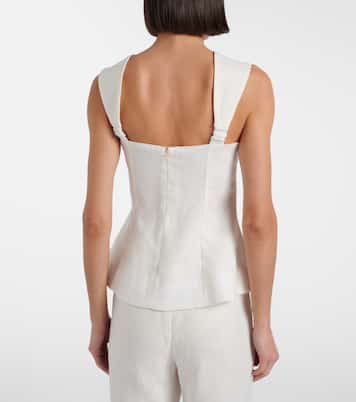 Pallida linen top | Faithfull