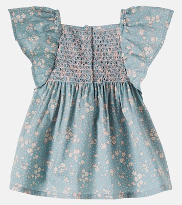 Bebé - vestido Elva de algodón floral  | Wheat