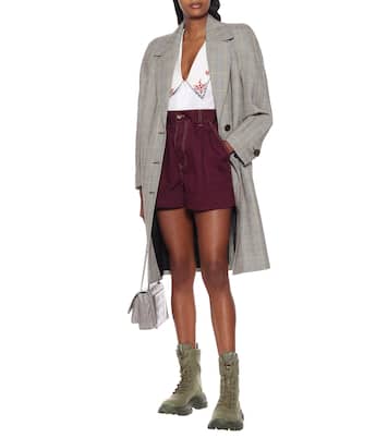 Canvas ankle boots | Miu Miu