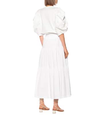 Gonna midi Sea in cotone | Staud