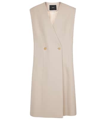 Ciling cotton twill midi dress | Joseph