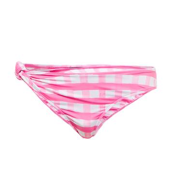 Le Bas Vichy checked bikini bottoms | Jacquemus