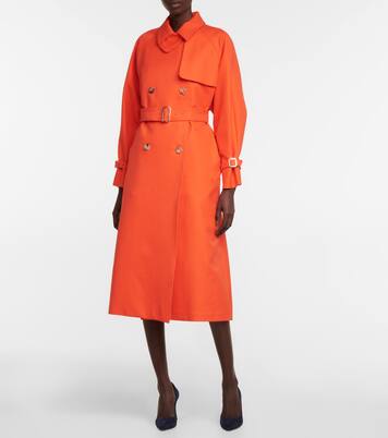 Egemone gabardine trench coat | Max Mara