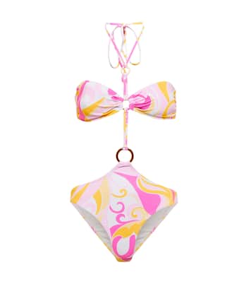 Dorothea cutout halterneck swimsuit | Alexandra Miro