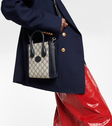 GG Supreme Mini canvas tote | Gucci