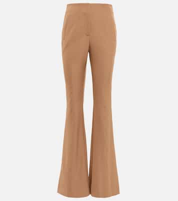 Pantalon évasé Azariah à taille haute | Veronica Beard