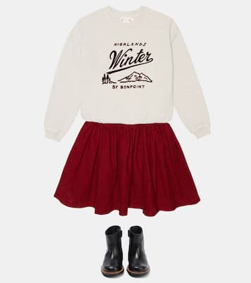 Bedrucktes Sweatshirt Tayla aus Baumwolle | Bonpoint