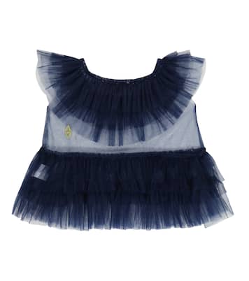 Giraffe tiered tulle top | The Animals Observatory