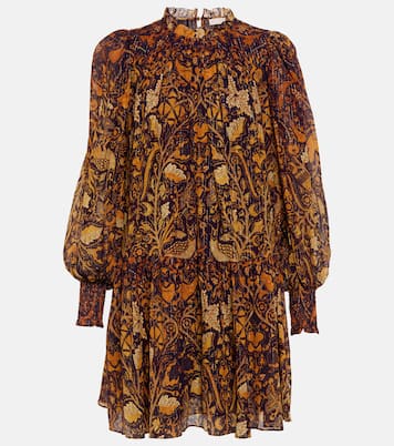 Maja printed chiffon minidress | Ulla Johnson