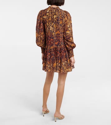 Maja printed chiffon minidress | Ulla Johnson