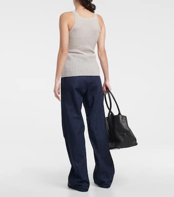 Nevin cashmere and silk tank top | Gabriela Hearst