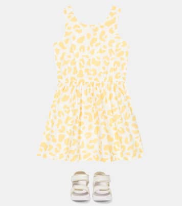 Idaho leopard-print cotton dress | Liewood