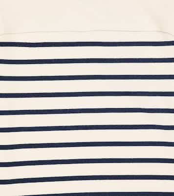 Camiseta de algodón a rayas | Loro Piana Kids