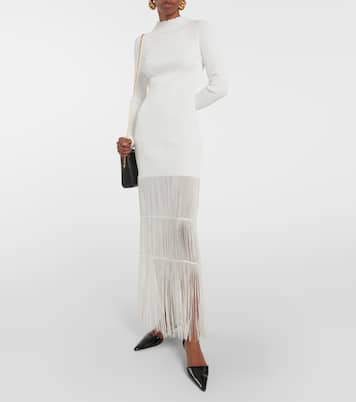 Cedar fringed maxi dress | Khaite