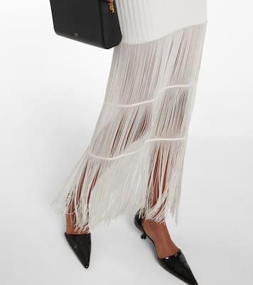 Cedar fringed maxi dress | Khaite