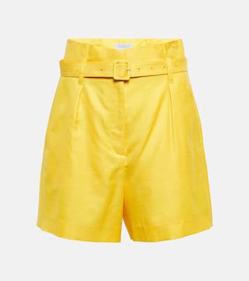 Shorts Claudio in lana, seta e lino | Gabriela Hearst