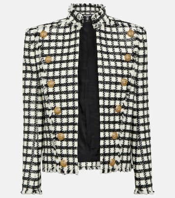 Giacca in tweed principe di Galles | Balmain