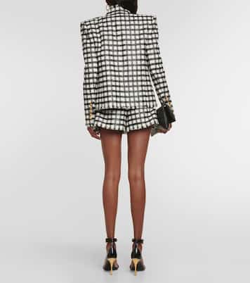 Giacca in tweed principe di Galles | Balmain