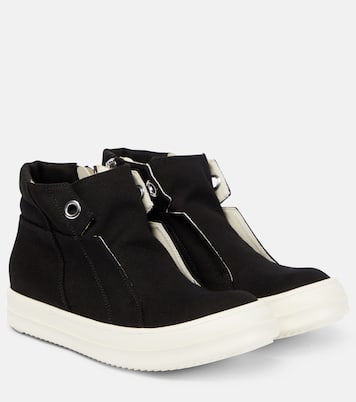 Dunk denim high-top sneakers | Rick Owens