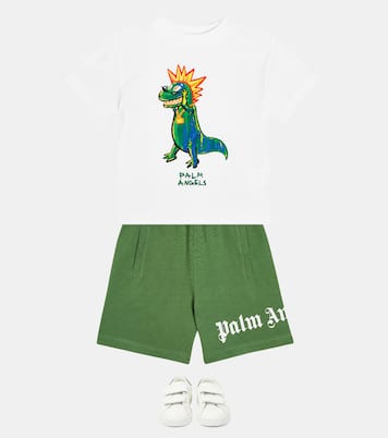 Short en coton à logo | Palm Angels Kids