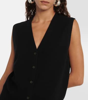 Wool-blend sweater vest | Vince