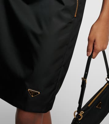 Jupe crayon en Re-Nylon | Prada