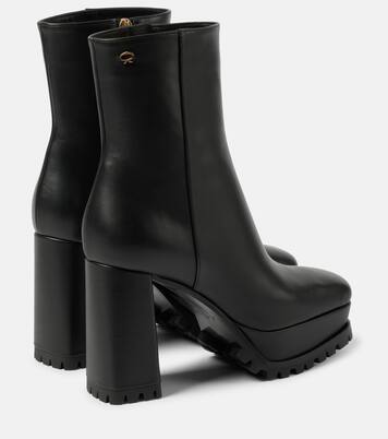Ankle Boots Vitello Glove aus Leder | Gianvito Rossi