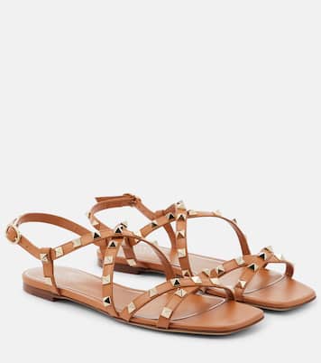 Sandalias Rockstud de piel | Valentino Garavani
