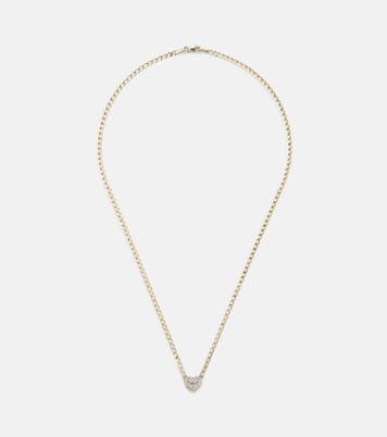 Collier en or 10 ct et diamants | Stone and Strand