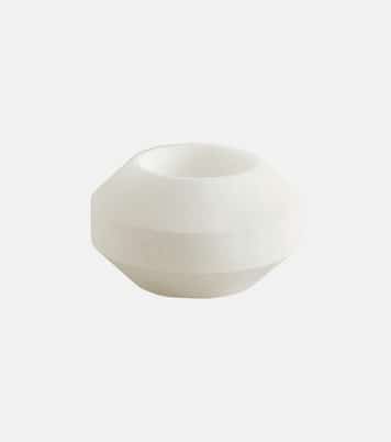 Medium alabaster tealight holder by Marie Michielssen | Serax