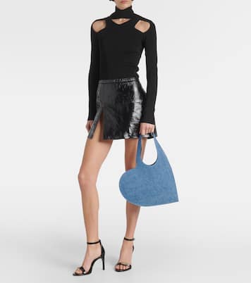 Bolso Heart Mini de denim | Coperni
