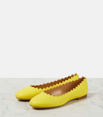 Ballerinas Lauren aus Leder | Chloé