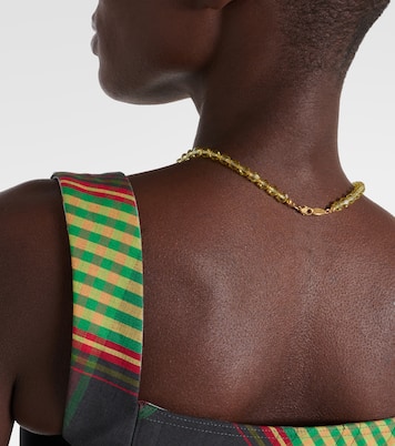Choker Messaline à cristaux | Vivienne Westwood