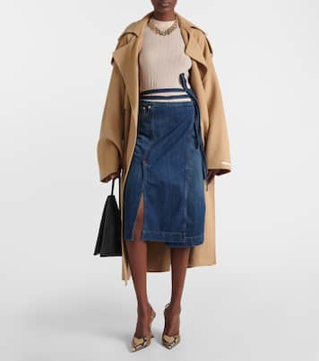 Denim wrap skirt | Sportmax