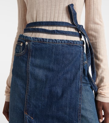 Denim wrap skirt | Sportmax