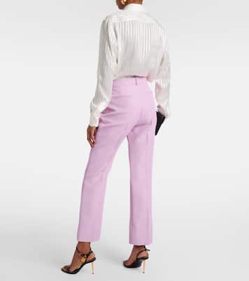 Schmale Hose aus einem Wollgemisch | Tom Ford