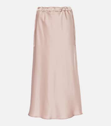 Gonna midi in raso | Max Mara