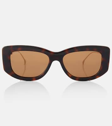 Occhiali da sole squadrati Double G | Gucci
