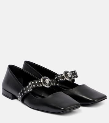 Ballerine Gianni Ribbon in pelle | Versace
